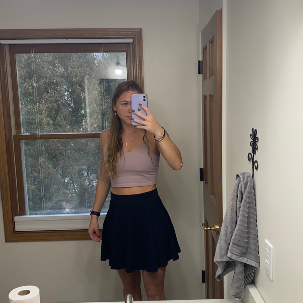 Black skirt